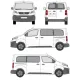 БАГАЖНИК ЗА ТОВАРНИ АВТОМОБИЛИ CRUZ Cargo Xpro 2022 SF3 Peugeot Expert L2H1 (M/standard - 5 fixpoint) (2016-->)