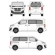 БАГАЖНИК ЗА ТОВАРНИ АВТОМОБИЛИ CRUZ Cargo Xpro 2022 SF3 Peugeot Traveller L2H1 (M/standard - 5 fixpoint) (2016-->)