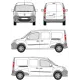 БАГАЖНИК ЗА ТОВАРНИ АВТОМОБИЛИ CRUZ Cargo Xpro 2022 SF3 Renault Kangoo Maxi (II) (2010-->2014)