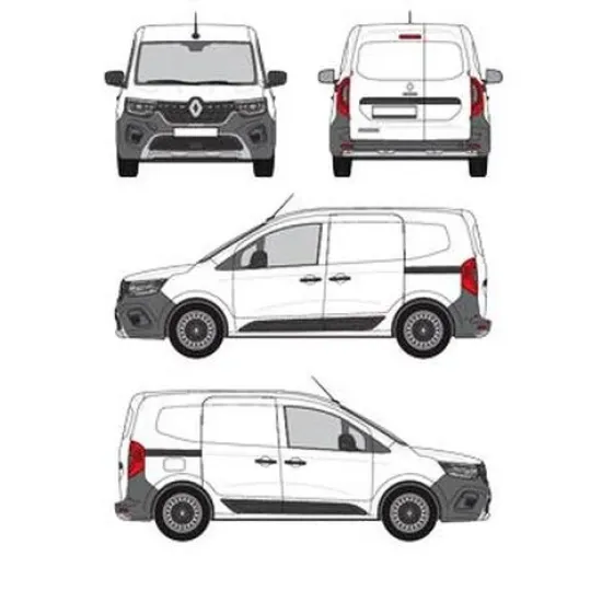 БАГАЖНИК ЗА ТОВАРНИ АВТОМОБИЛИ CRUZ Cargo Xpro 2022 SF3 Renault Kangoo / Kangoo Maxi (III) (2021-->)