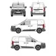 БАГАЖНИК ЗА ТОВАРНИ АВТОМОБИЛИ CRUZ Cargo Xpro 2022 SF3 Renault Kangoo / Kangoo Maxi (III) (2021-->)