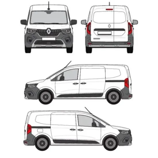 БАГАЖНИК ЗА ТОВАРНИ АВТОМОБИЛИ CRUZ Cargo Xpro 2022 SF3 Renault Kangoo / Kangoo Maxi (III) (2021-->)