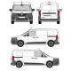 БАГАЖНИК ЗА ТОВАРНИ АВТОМОБИЛИ CRUZ Cargo Xpro 2022 SF3 Renault Kangoo / Kangoo Maxi (III) (2021-->)