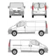 БАГАЖНИК ЗА ТОВАРНИ АВТОМОБИЛИ CRUZ Cargo Xpro 2022 SF3 Renault Trafic L1H1/L2H1 (II/X83) (2001-->2014)