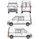 БАГАЖНИК ЗА ТОВАРНИ АВТОМОБИЛИ CRUZ Cargo Xpro 2022 SF3 Renault Trafic L1H2/L2H2 (II/X83) (2001-->2014)