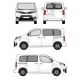 БАГАЖНИК ЗА ТОВАРНИ АВТОМОБИЛИ CRUZ Cargo Xpro 2022 SF3 Toyota ProAce Verso L0 (XS/compact - 4 fixpoint) (2016-->)