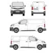 БАГАЖНИК ЗА ТОВАРНИ АВТОМОБИЛИ CRUZ Cargo Xpro 2022 SF3 Toyota ProAce L1 (M/medium - 5 fixpoint) (2016-->)