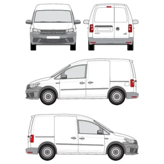 БАГАЖНИК ЗА ТОВАРНИ АВТОМОБИЛИ CRUZ Cargo Xpro 2022 SF3 Volkswagen Caddy/Caddy Maxi (III.2) (2011-->2015)