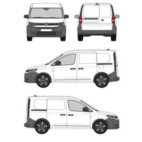 БАГАЖНИК ЗА ТОВАРНИ АВТОМОБИЛИ CRUZ Cargo Xpro 2022 SF3 Volkswagen Caddy (V) (2020-->)