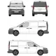 БАГАЖНИК ЗА ТОВАРНИ АВТОМОБИЛИ CRUZ Cargo Xpro 2022 SF3 Volkswagen Caddy Maxi (V) (2020-->)