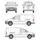 БАГАЖНИК ЗА ТОВАРНИ АВТОМОБИЛИ CRUZ Cargo Xpro 2022 SF3 Volkswagen Caddy Maxi (III) (2007-->2011)