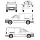 БАГАЖНИК ЗА ТОВАРНИ АВТОМОБИЛИ CRUZ Cargo Xpro 2022 SF3 Volkswagen Caddy/Caddy Maxi (III.2) (2011-->2015)