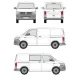 БАГАЖНИК ЗА ТОВАРНИ АВТОМОБИЛИ CRUZ Cargo Xpro 2022 SF3 Volkswagen T5 (2003-->2015) T6/T6.1 (2015-->2024) (T-Profile / T-Track)
