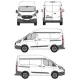 БАГАЖНИК ЗА ТОВАРНИ АВТОМОБИЛИ CRUZ Cargo Xpro 2022 SF3 Ford Custom Transit L1H2/L2H2 (to drill roof is required) (2013-->2023)