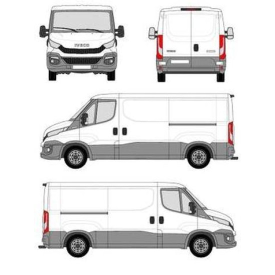 БАГАЖНИК ТОВАРНА СКАРА CRUZ EVO RACK MODULE Iveco Daily 3520/H1 (9 m3) (2014-->)