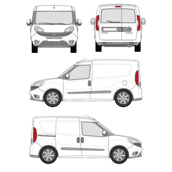 БАГАЖНИК ЗА ТОВАРНИ АВТОМОБИЛИ CRUZ Cargo Xpro 2022 SF3 Fiat Doblo Cargo (II.2) (2015-->2022)