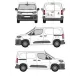 БАГАЖНИК ЗА ТОВАРНИ АВТОМОБИЛИ CRUZ Cargo Xpro 2022 SF3 Fiat Doblo M (III) (2022-->) Fiat e-Doblo M (III) (2022-->)