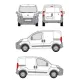БАГАЖНИК ЗА ТОВАРНИ АВТОМОБИЛИ CRUZ Cargo Xpro 2022 SF3 Fiat Qubo 5d (III - fixpoint) (2008-->2017)