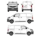 БАГАЖНИК ЗА ТОВАРНИ АВТОМОБИЛИ CRUZ Cargo Xpro 2022 SF3 Fiat Scudo L2H1 (Standard M - 5 fixpoint) (2022-->)