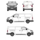 БАГАЖНИК ЗА ТОВАРНИ АВТОМОБИЛИ CRUZ Cargo Xpro 2022 SF3 Fiat Scudo L3H1 (Maxi XL - 5 fixpoint) (2022-->)