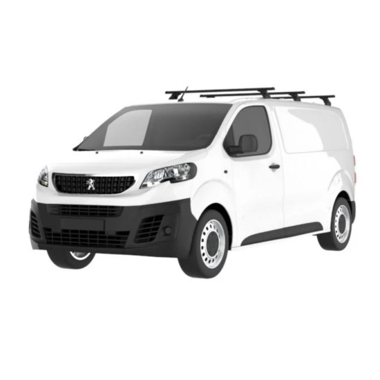 БАГАЖНИК ЗА ТОВАРНИ АВТОМОБИЛИ CRUZ Cargo Xpro 2022 SF3 Peugeot Expert L1H1 (XS/compact - 4 fixpoint) (2016-->)