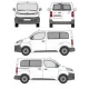 БАГАЖНИК ЗА ТОВАРНИ АВТОМОБИЛИ CRUZ Cargo Xpro 2022 SF3 Citroën Spacetourer L1H1 (XS/compact - 4 fixpoint) (2016-->)