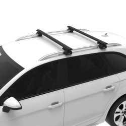 БАГАЖНИК ГРЕДИ CRUZ AIRO DARK за A4 Avant (B5, B6. B7- railing) (1996-->2001) (2001-->2005) (2005-->2008)