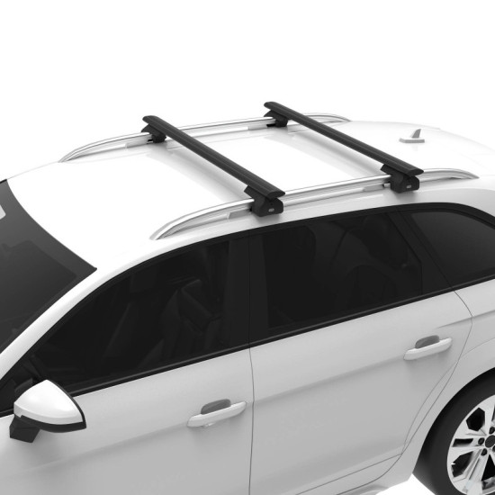 БАГАЖНИК ГРЕДИ CRUZ AIRO DARK за A4 Avant (B5, B6. B7- railing) (1996-->2001) (2001-->2005) (2005-->2008)