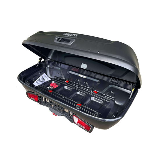 Багажник за теглич HAPRO BOXER L BLACK