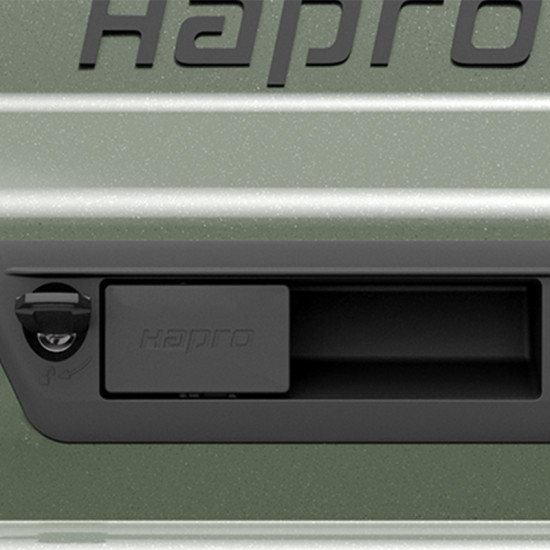 Багажник за теглич HAPRO BOXER L SAGE GREEN METALLIC