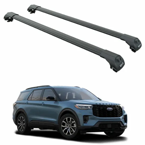 БАГАЖНИК ЗА Ford Explorer 5d (railing) (2025-->) AERO BAR BLACK