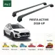 БАГАЖНИК ЗА Ford Fiesta Active (VII - integrated railing) (2018-->) AERO BAR BLACK