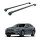 БАГАЖНИК за Mazda 6 Wagon (III/GJ-GL - railing) (2013-->) AERO BAR BLACK