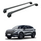 Багажник за Omoda 5 5d (I - integrated railing) (2024-->) AERO BAR BLACK Багажник за Omoda 5 5d (I - integrated railing) (2024-->) AERO BAR BLACK