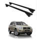 БАГАЖНИК ЗА Toyota RAV4 5d (II/XA20 / III/XA30 - railing) (2000-->2012) ALU REILING BLACK