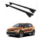 БАГАЖНИК ЗА Volkswagen Polo Cross (V - railing) (2010-->2017) ALU REILING BLACK