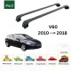 БАГАЖНИК ЗАVolvo V60 Estate (standard roof) (2010-->2018) AERO BAR BLACK