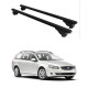 БАГАЖНИК ЗА Volvo V70 Estate (railing) (2000-->2016) ALU REILING BLACK