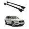 Багажник за Volvo XC90 5d (II - railing) (2015-->2025) ALU REILING BLACK
