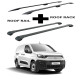 БАГАЖНИК КОМПЛЕКТ НАПРЕЧНИ ГРЕДИ И РЕЙЛИНГИ ЧЕРНИ ЗА Fiat Doblo/e-Doblo M (III) (2022-->)