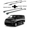 БАГАЖНИК КОМПЛЕКТ НАПРЕЧНИ ГРЕДИ И РЕЙЛИНГИ ЧЕРНИ ЗА OPEL VIVARO M/medium СЛЕД 2019->