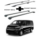 БАГАЖНИК КОМПЛЕКТ НАПРЕЧНИ ГРЕДИ И РЕЙЛИНГИ ЧЕРНИ ЗА OPEL VIVARO M/medium СЛЕД 2019->