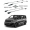 БАГАЖНИК КОМПЛЕКТ НАПРЕЧНИ ГРЕДИ И РЕЙЛИНГИ СИВИ ЗА Opel Zafira Life (M/medium) (2019-->)