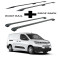 БАГАЖНИК КОМПЛЕКТ НАПРЕЧНИ ГРЕДИ И РЕЙЛИНГИ ЧЕРНИ ЗА Toyota ProAce City L1 (I) (2019-->)