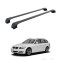БАГАЖНИК ЗА BMW Serie 3 Touring (E91 - integrated railing) (2010-->2012) AERO BAR BLACK