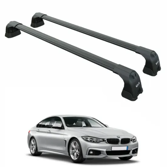 БАГАЖНИК ЗА BMW Serie 4 Gran Coupe 4d (F36 - fixpoint) (2014-->2021) AERO BAR BLACK