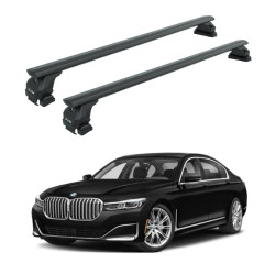 Багажник за BMW 7 Series G11/G12 Sedan 4d. Standard Roof (2016-2022) AERO BAR BLACK