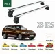 Багажник за BMW X3 F25 5d. (II/F25 - Standard Roof) (2011-->2018) BLACK