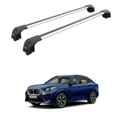 БАГАЖНИК ЗА BMW iX2 5d. (U10 -integrated railing ) (2024-->) AERO BAR