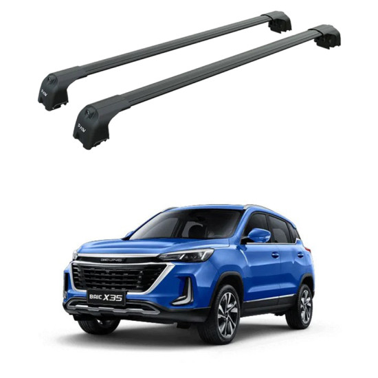 Багажник за BAIC X35 5d SUV (integrated railing) (2025-->) AERO BAR BLACK